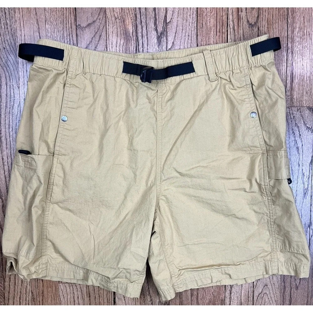 The North Face Men's Antelope Tan Ripstop Cargo Hiking Shorts Men's Sz Large